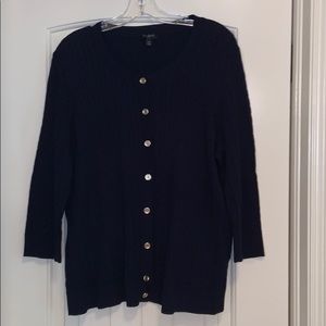 Talbots 3/4 length sleeve sweater